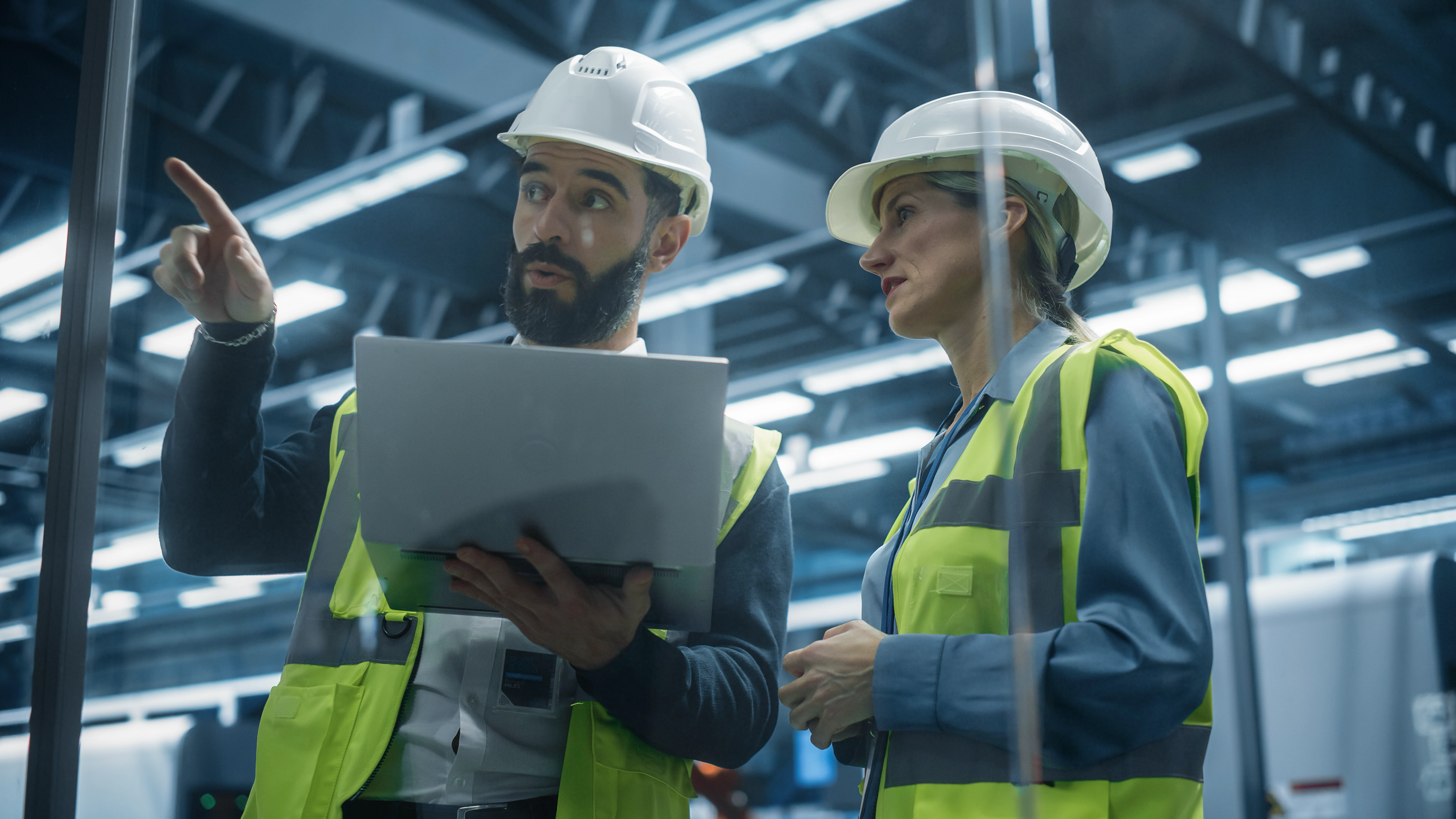 Engineers at work