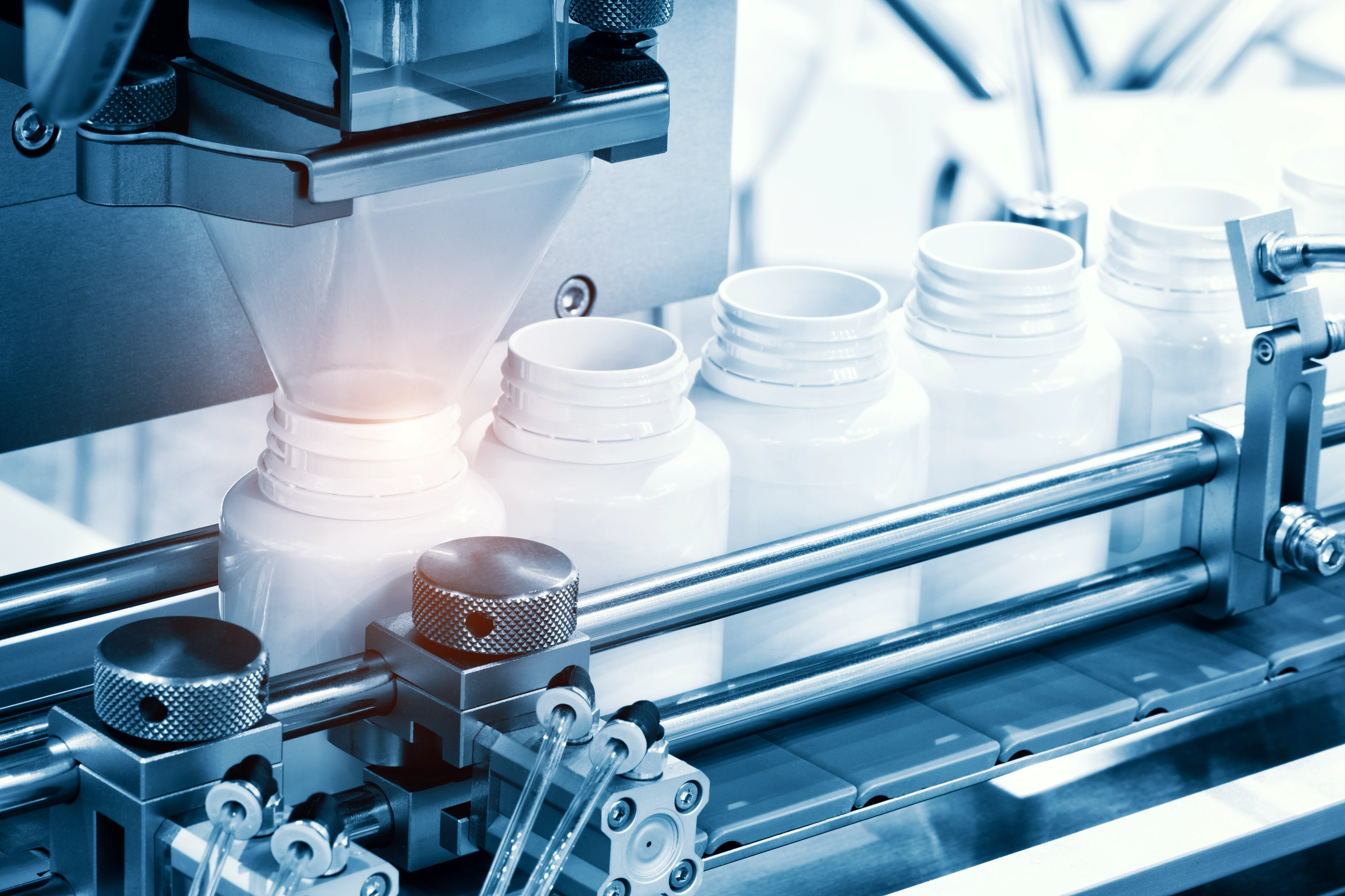 Plastic medicin bottles