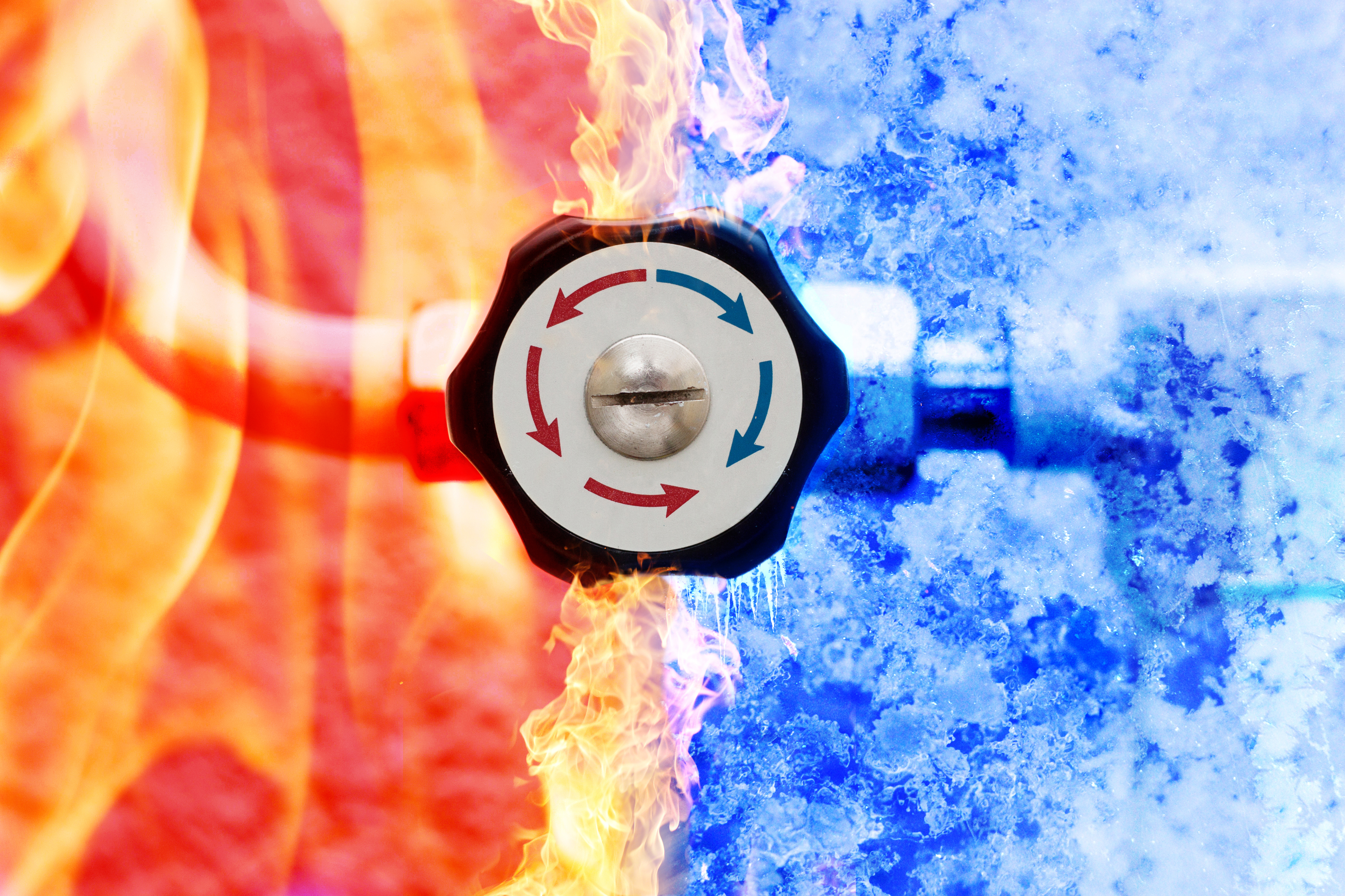 Heating and cooling adjustment